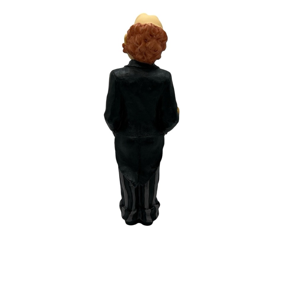 French Waiter's Wine Bottle Corkscrew‎ Holder Butler Black & White Tuxedo - Picture 7 of 9